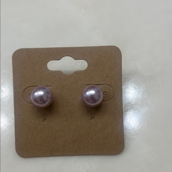 Kenneth Jay Lane Multicolor Pearl Stud Earrings Set of 4 - Picture 3 of 5